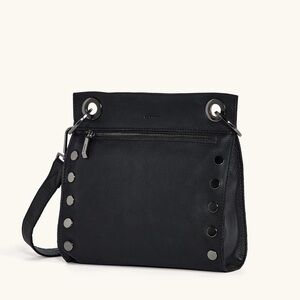 HAMMITT LOS ANGELES Tony Med Gunmetal Studded Crossbody Bag